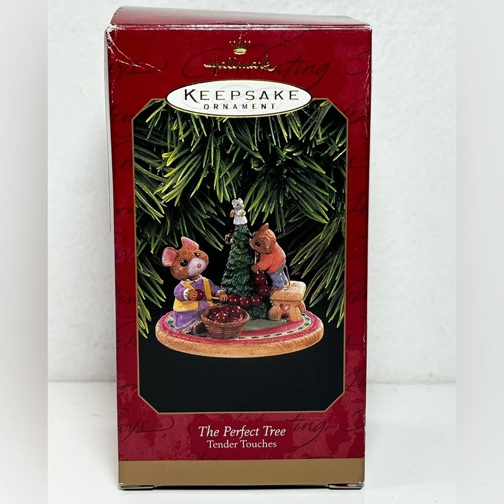 The Perfect Tree`1997`This Is A Tender Touches,Hallmark Christmas Ornament-New